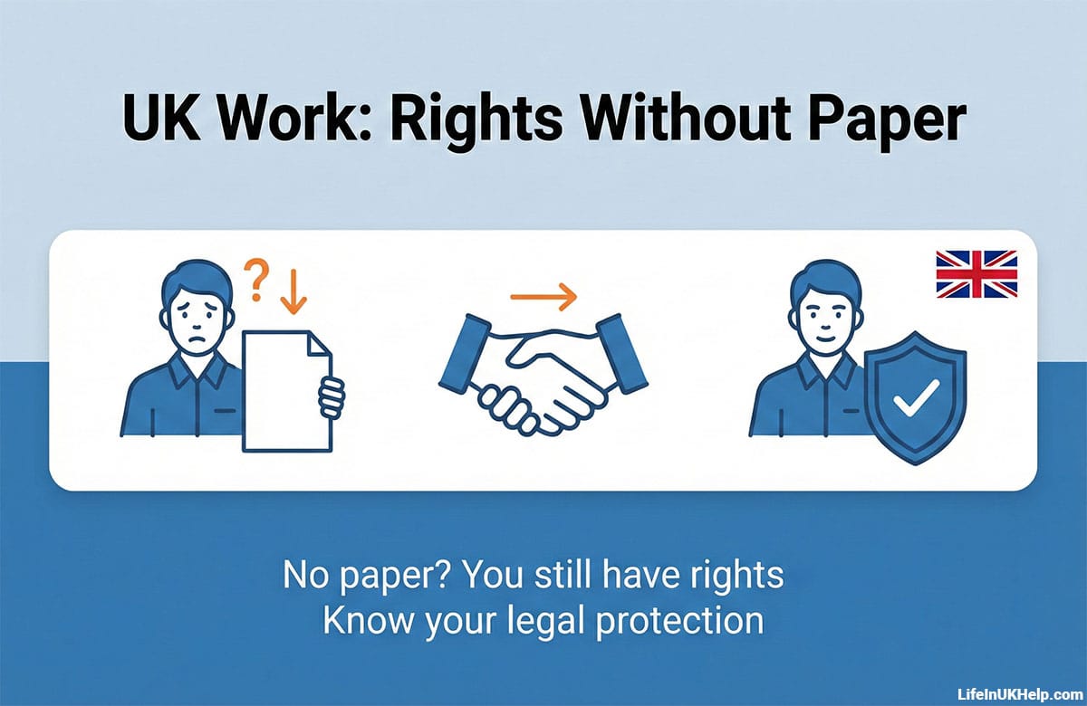 Working in the UK Without a Contract: Your Rights, Risks & What to Do