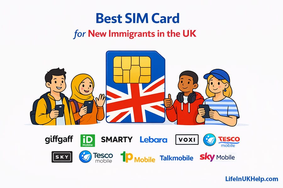 Best SIM Card for New Immigrants in the UK